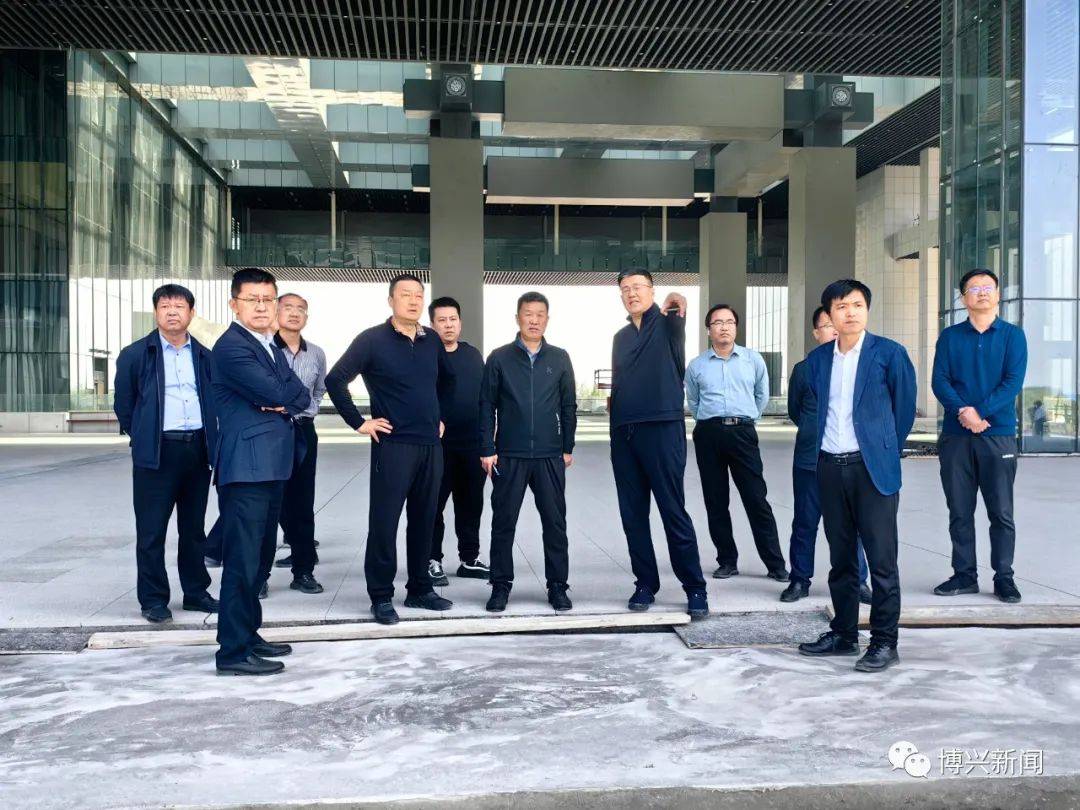 【博兴新闻61图文】孙战勇调研经济开发区在建项目进展和市民文化