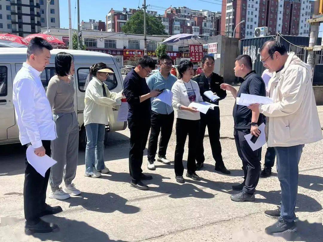 杨素梅检查督导文明城市创建工作_东汪镇_问题_市场