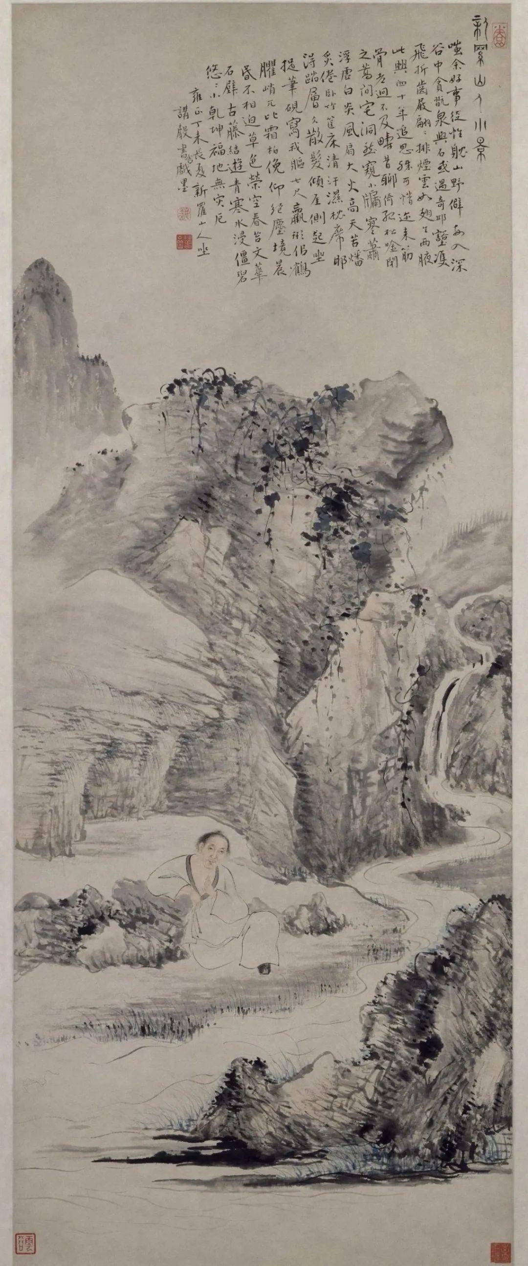 华喦《写生册》,精妙_人物_意向_白沙