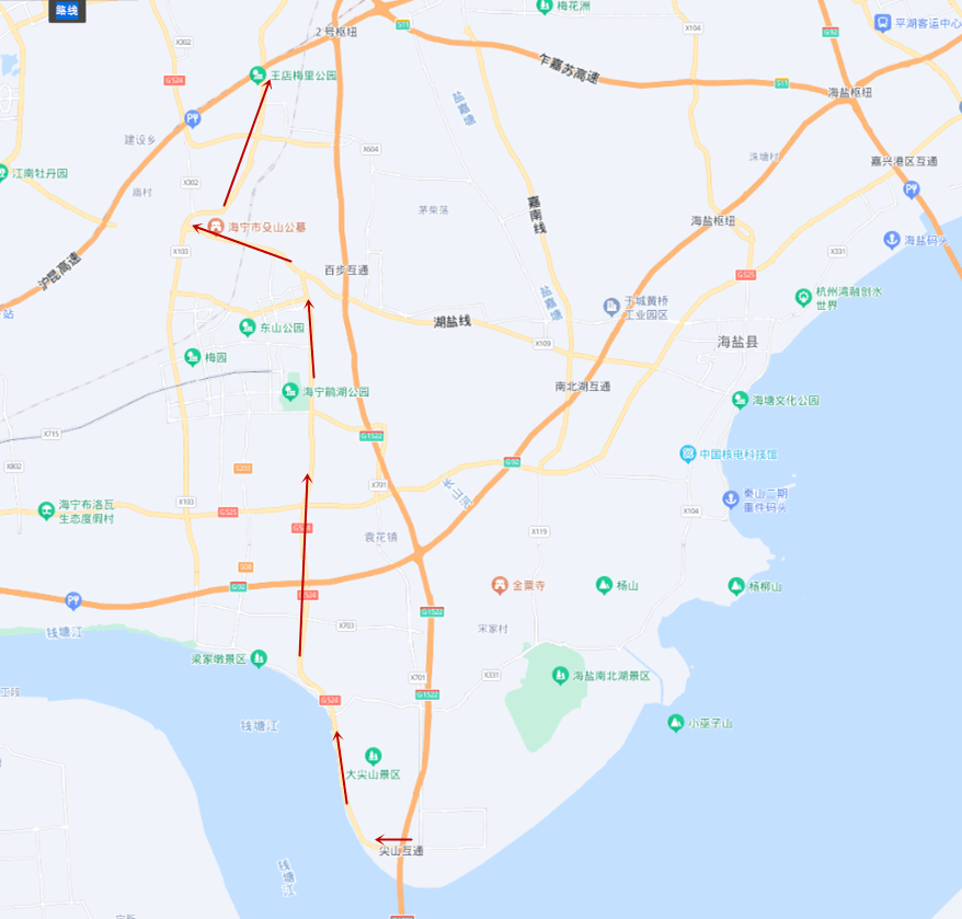 g524国道嘉兴秀洲段图图片
