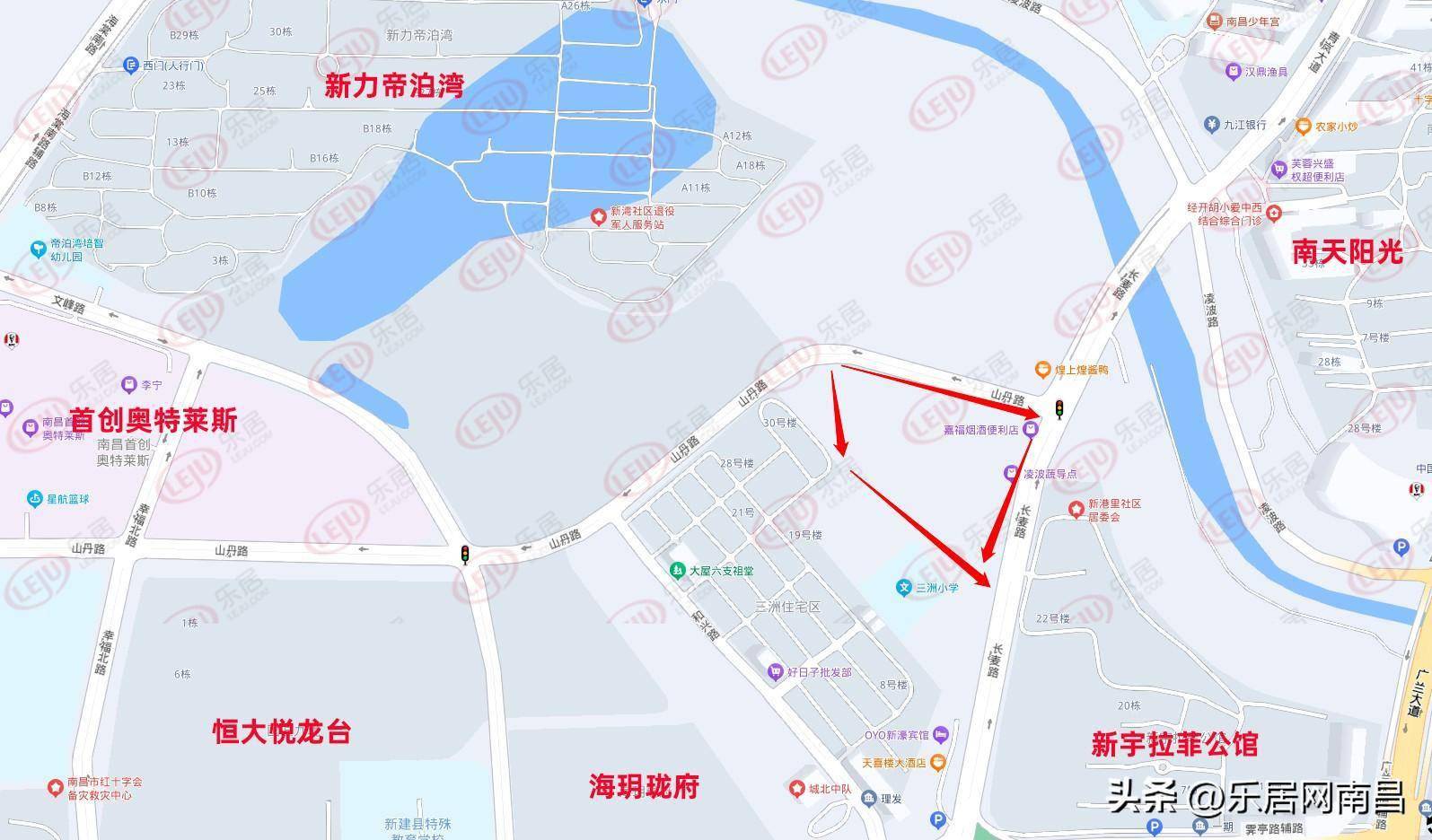 豫章师范学院校内地图图片