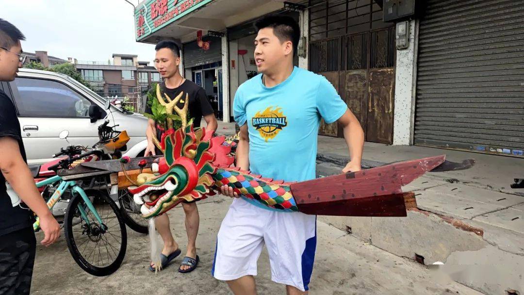 鹤山古劳罗江起龙扛过基_龙舟_保护_项目