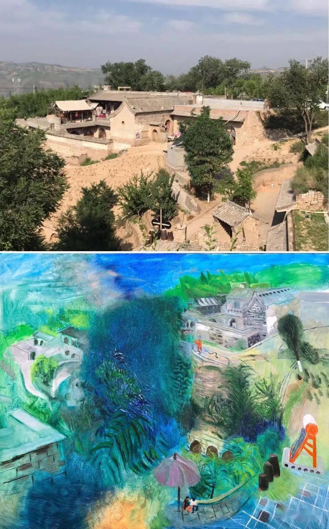 【写生啦】实景与绘画转换:当代油画家的对景写生_cm_王辉_冷军