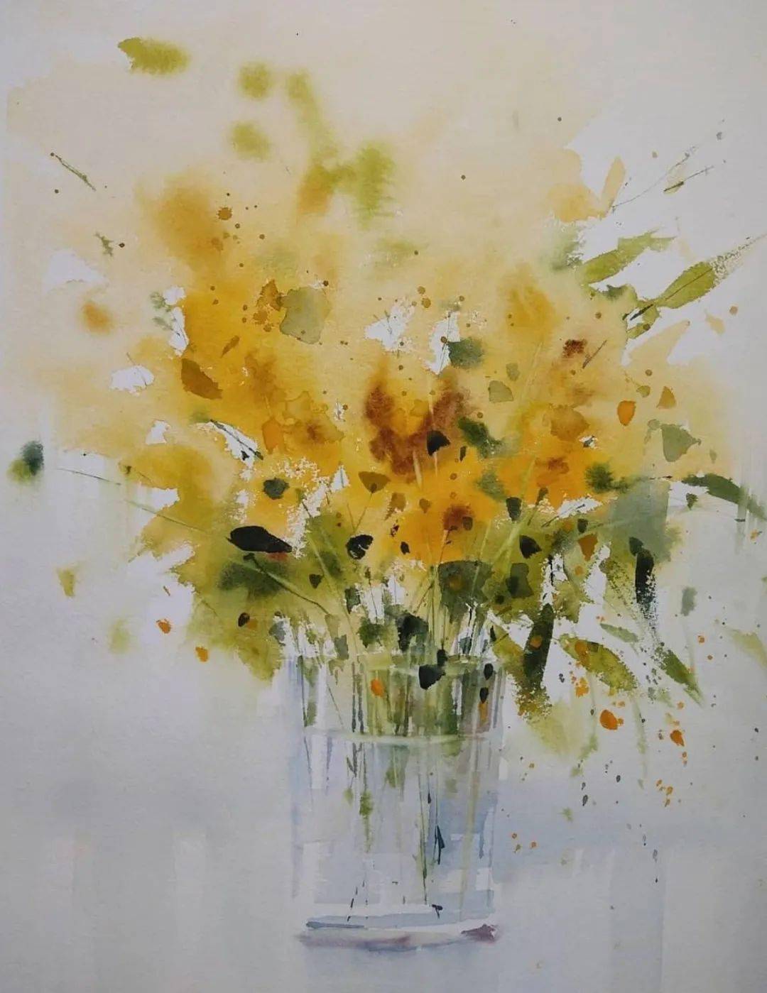 西班牙水彩画家——luis cámara作品欣赏(花卉篇三)_广告_交流_版权