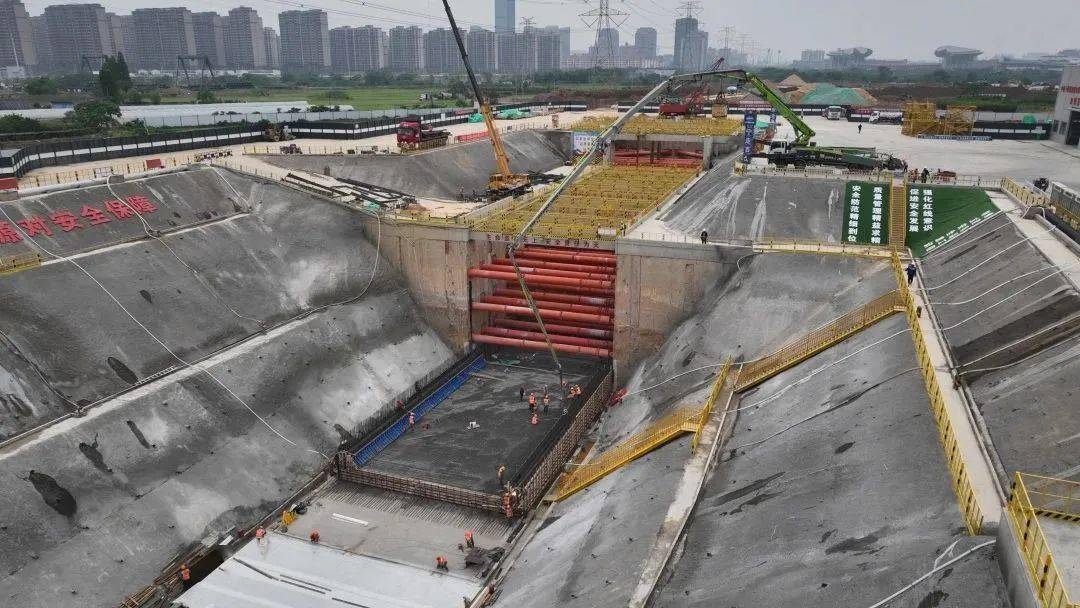 昌九高铁超大直径盾构隧道开始主体结构施工_大道_项目
