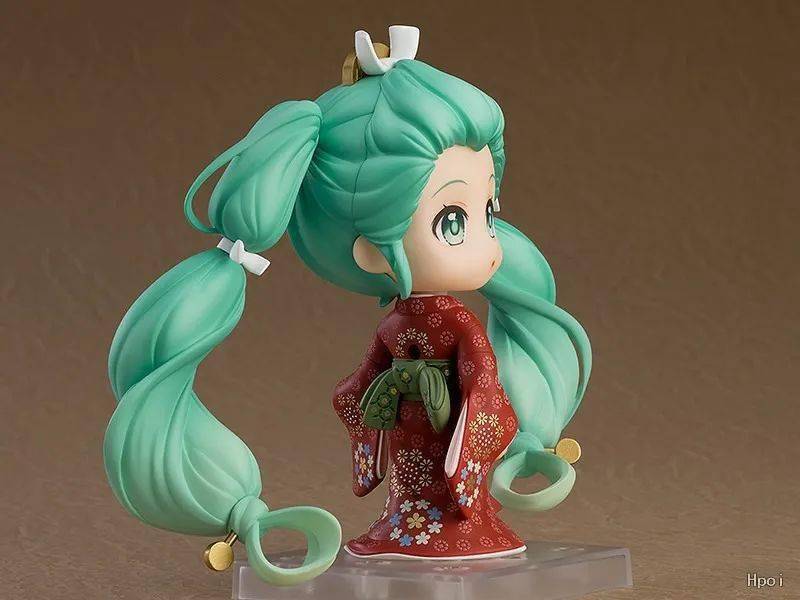 67新品预定~ gsc 粘土人 初音未来 回首美人 和服 q版 可动 手办