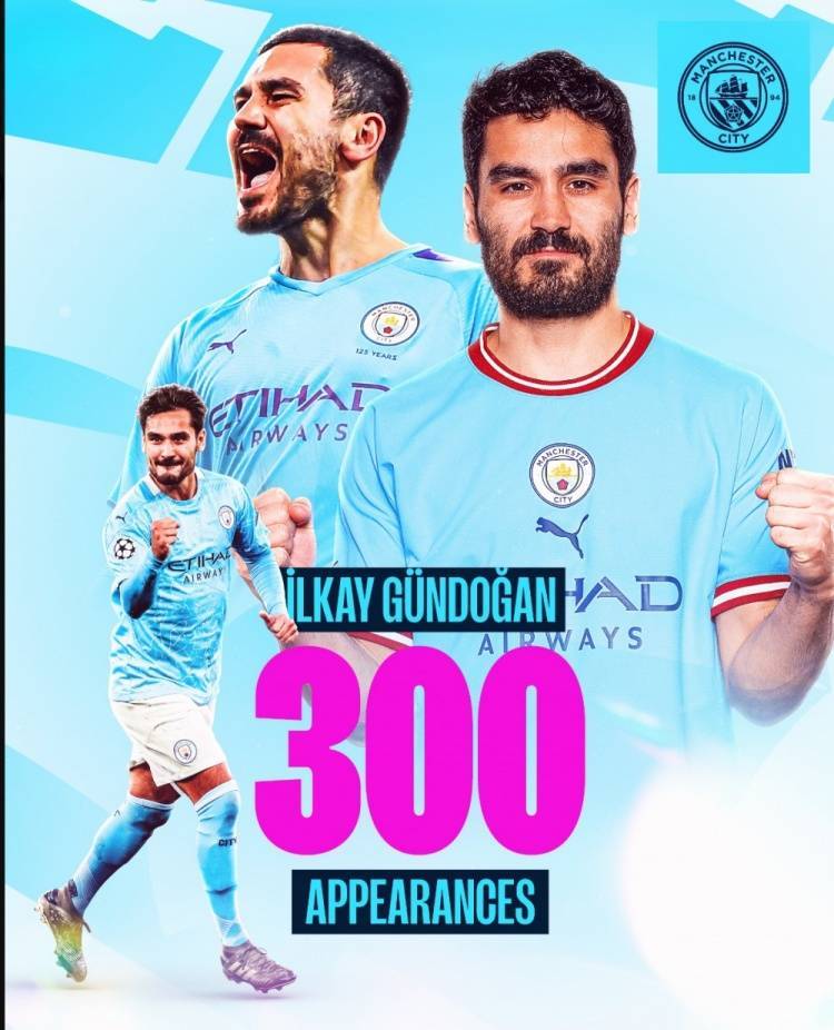 京多安迎来曼城生涯300场里程碑,此前299场56球39助_比赛_官方_海报