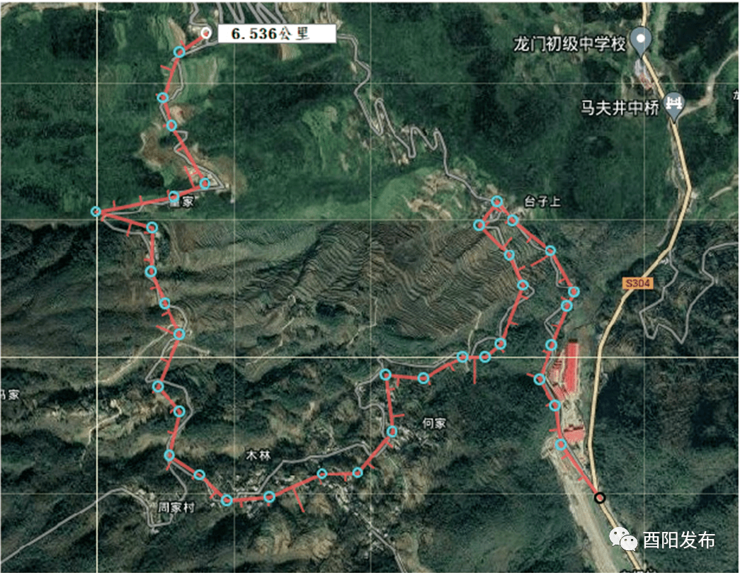 酉阳花田公路规划图片