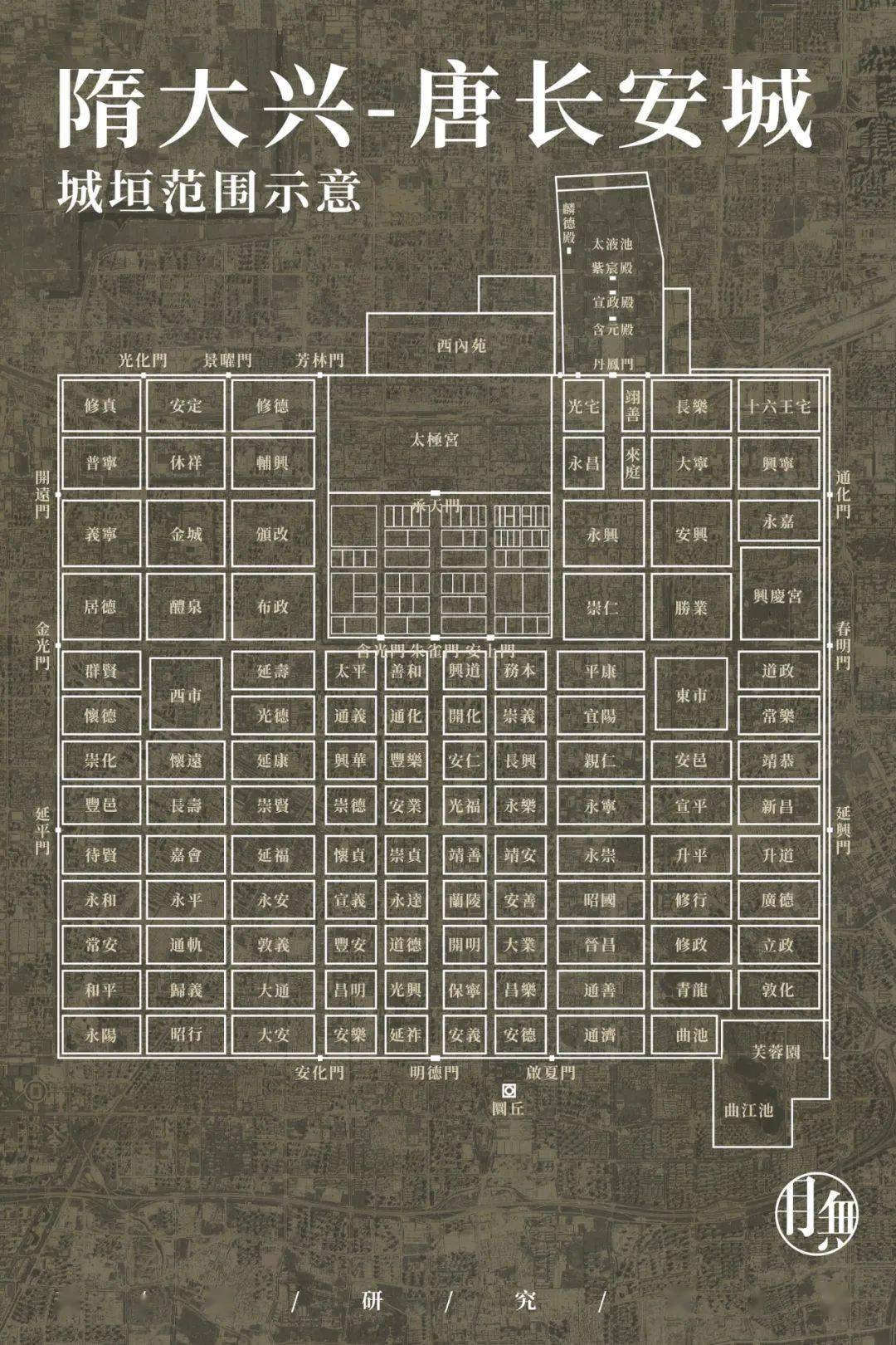 ,三重城池的总体格局基本形成,是为大兴城