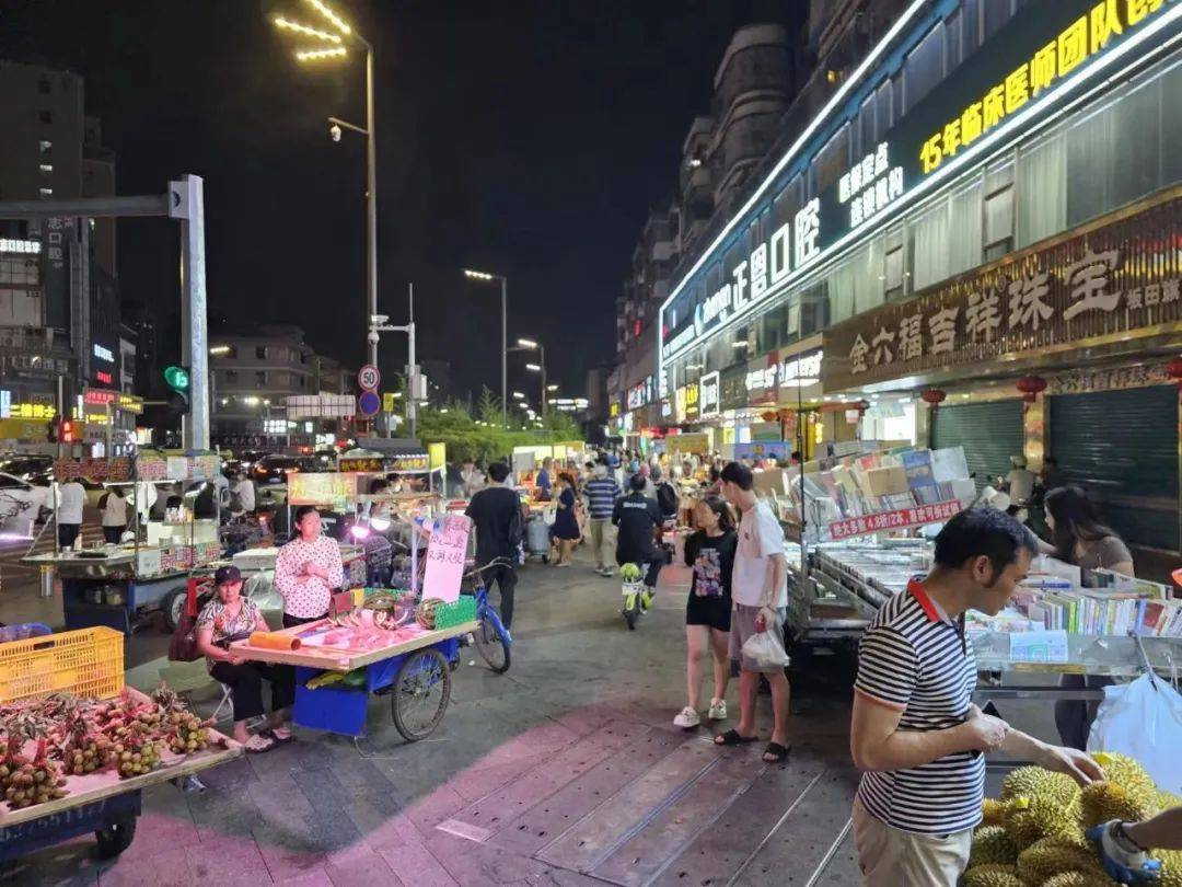 深圳夜市摆摊,越来越卷了