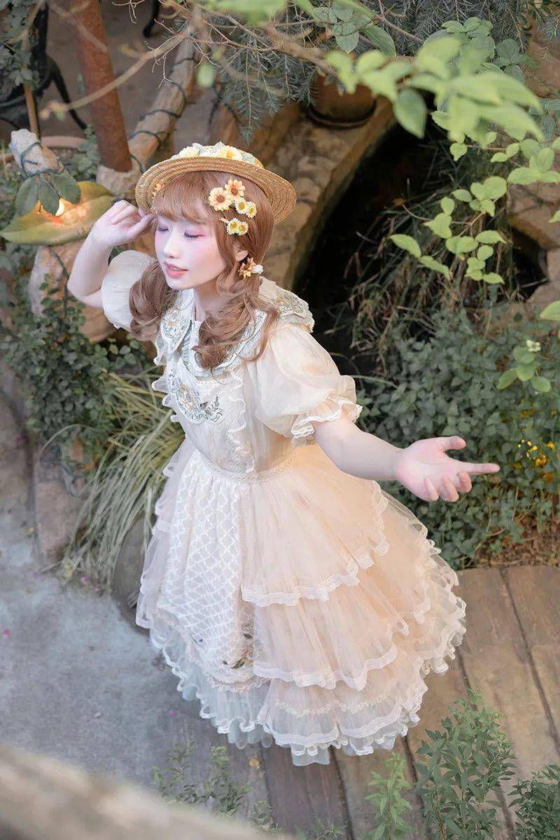 穿上这些田园风lolita,与5月的繁花一起绽放!_by_状态_少女