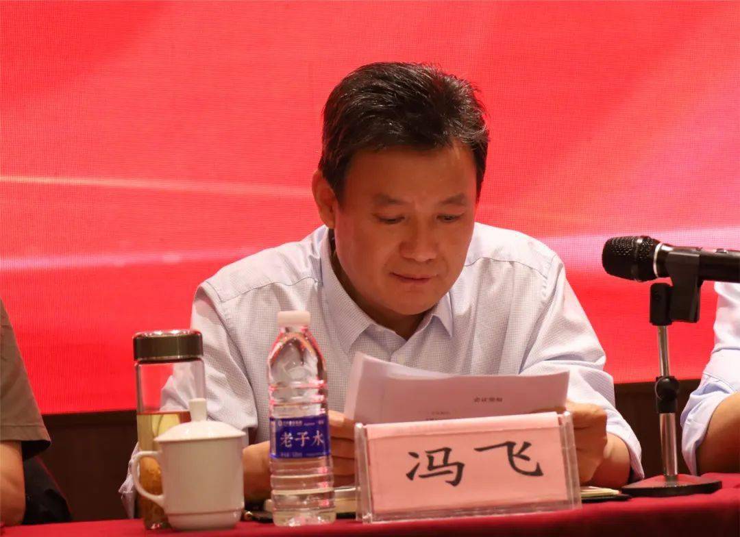 观摩结束后,涡阳县人民政府副县长冯飞在大会发表了致辞,冯飞副县长在