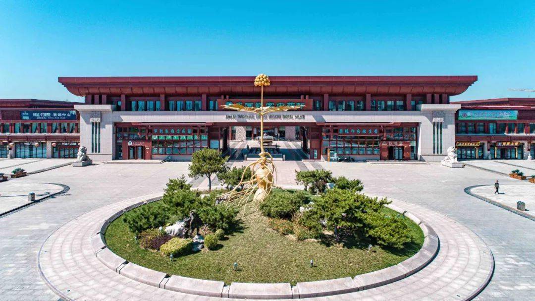 安国数字中药都.□保定晚报记者 刘向真跑一场安马,开启"健康"之旅.