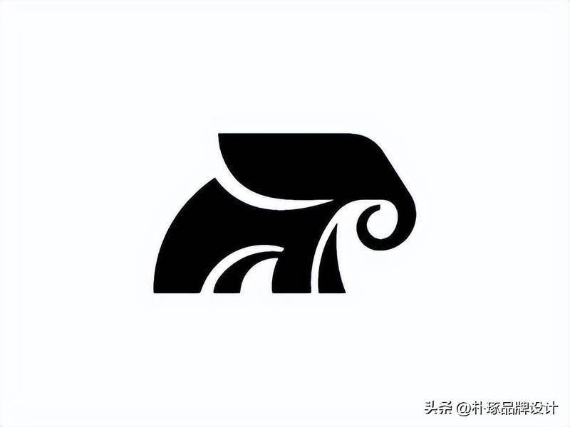 多款以"象"元素为核心视觉元素的logo标志_朴琢_观点_设计