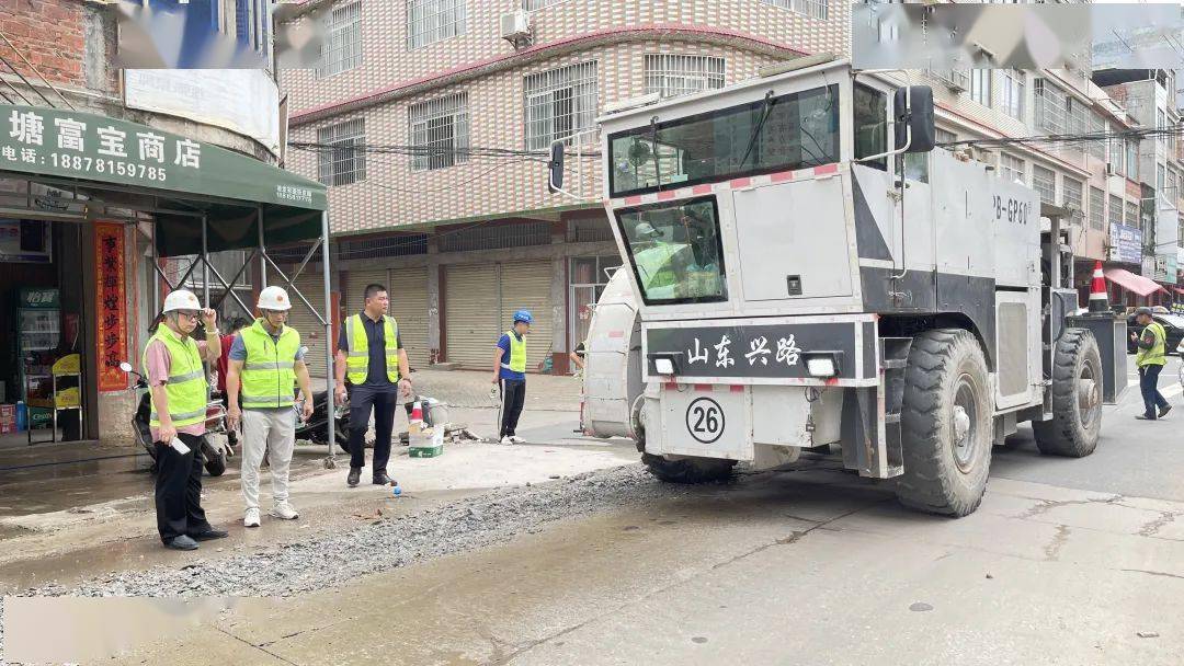 省道310线糯洞至六景公路兴业县沙塘镇至张榕村段水泥路面中修工程