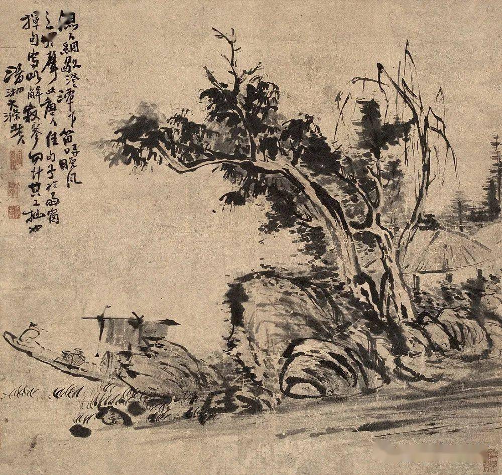 国画教程 树叶的画法大全(干货)_书画_形态_叶树