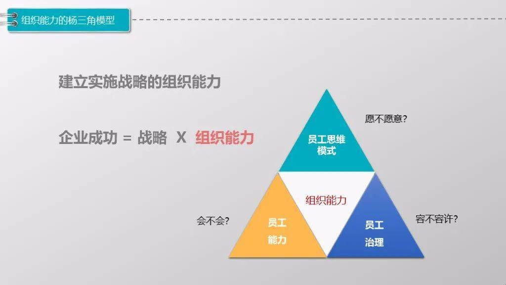 如何打造組織能力(楊三角模型,阿里,騰訊組織案例)_資料_服務_管理