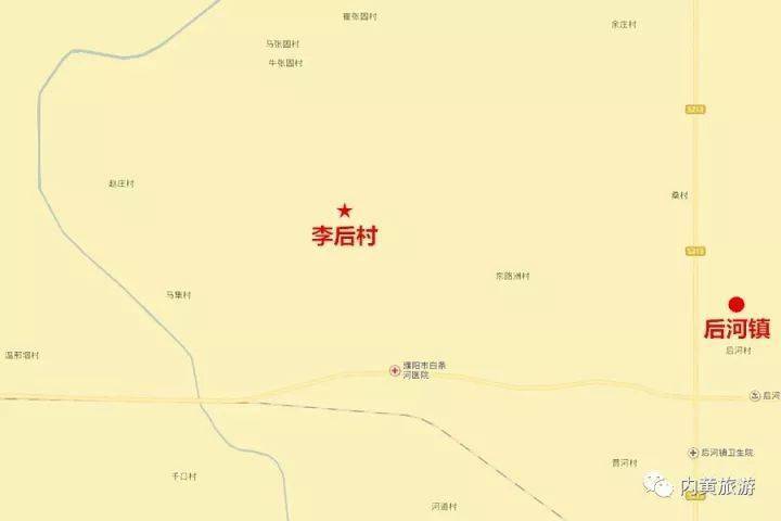 后河镇地图图片