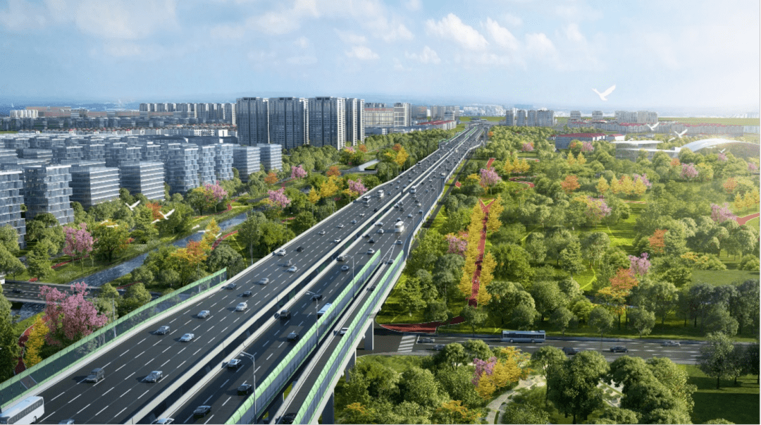 这里的外环线要"站起来"了,外环西段交通功能提升工程获批_地面_片区