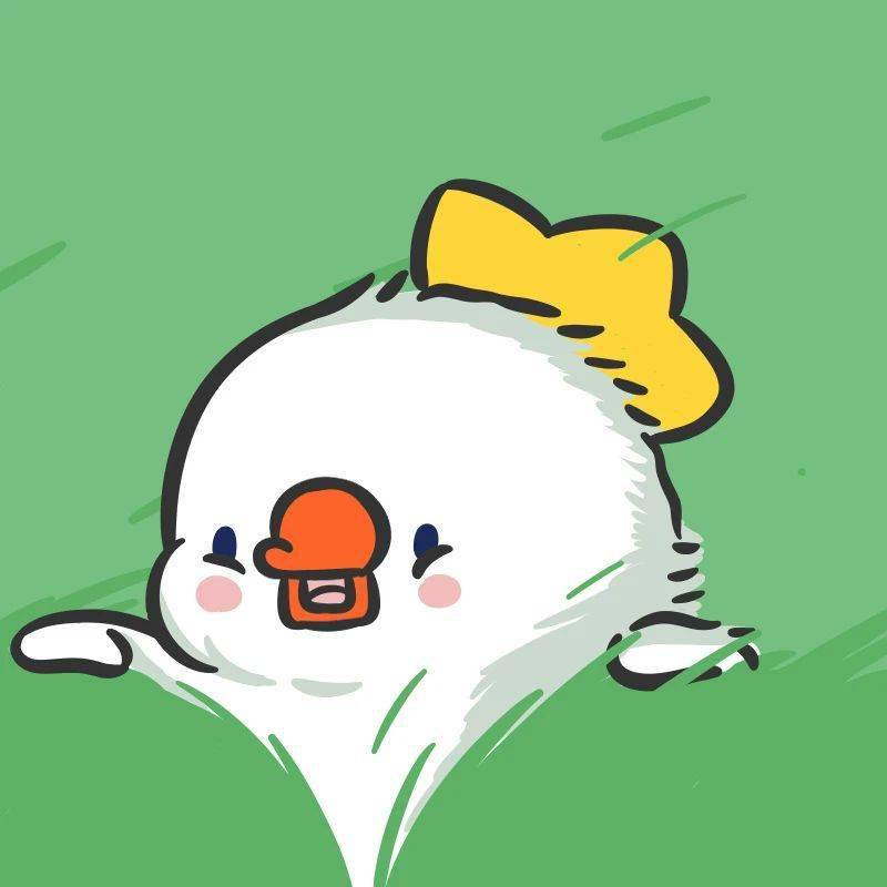 天热啦,分享一组绿油油的头像壁纸!_鸭鸭