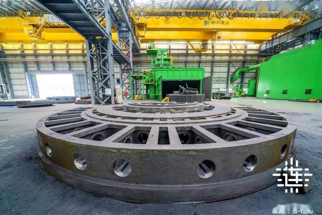 消失模铸件生产任务,标志着恒力重工已经具备超大型铸件产品生产能力