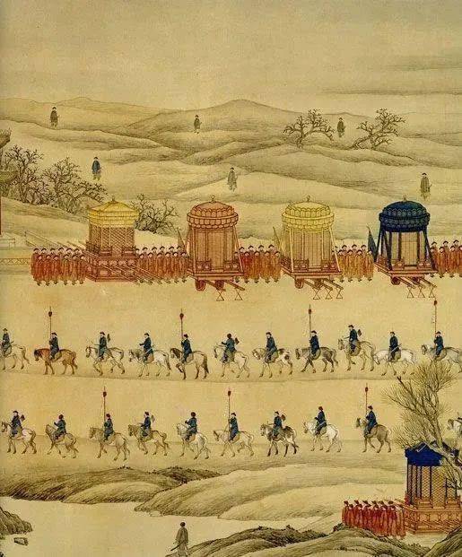看看皇家的仪仗队～_皇帝_古代_清代