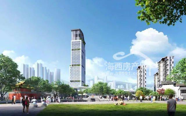 【500円引きクーポン】 新盘】福州市中心200米超高层建筑效果图出街_规划_三宝_项目 工芸品