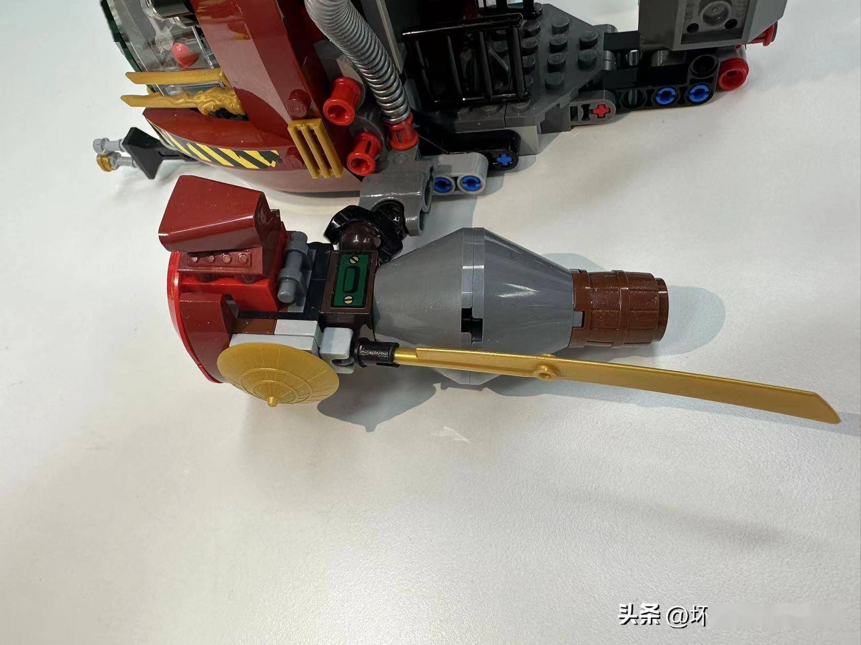 试玩乐高幻影忍者70735:飞天旋转术超级战机_罗尼_幽灵_联动