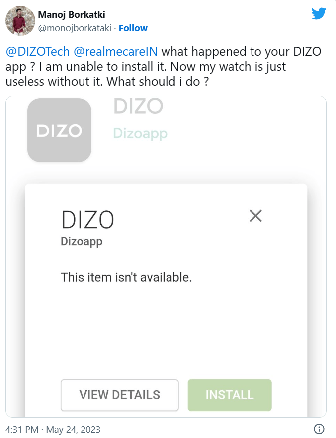 消息称realme将关闭印度子品牌DIZO 距离其推出仅仅过去两年时间