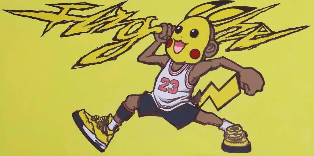 xh55创作视觉 」_flight_皮卡丘_jordan