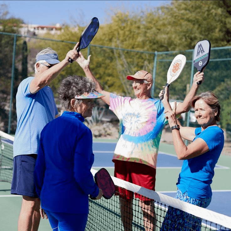 热度爆了的匹克球,被中产捧为社交救星_运动_网球_乒乓球拍