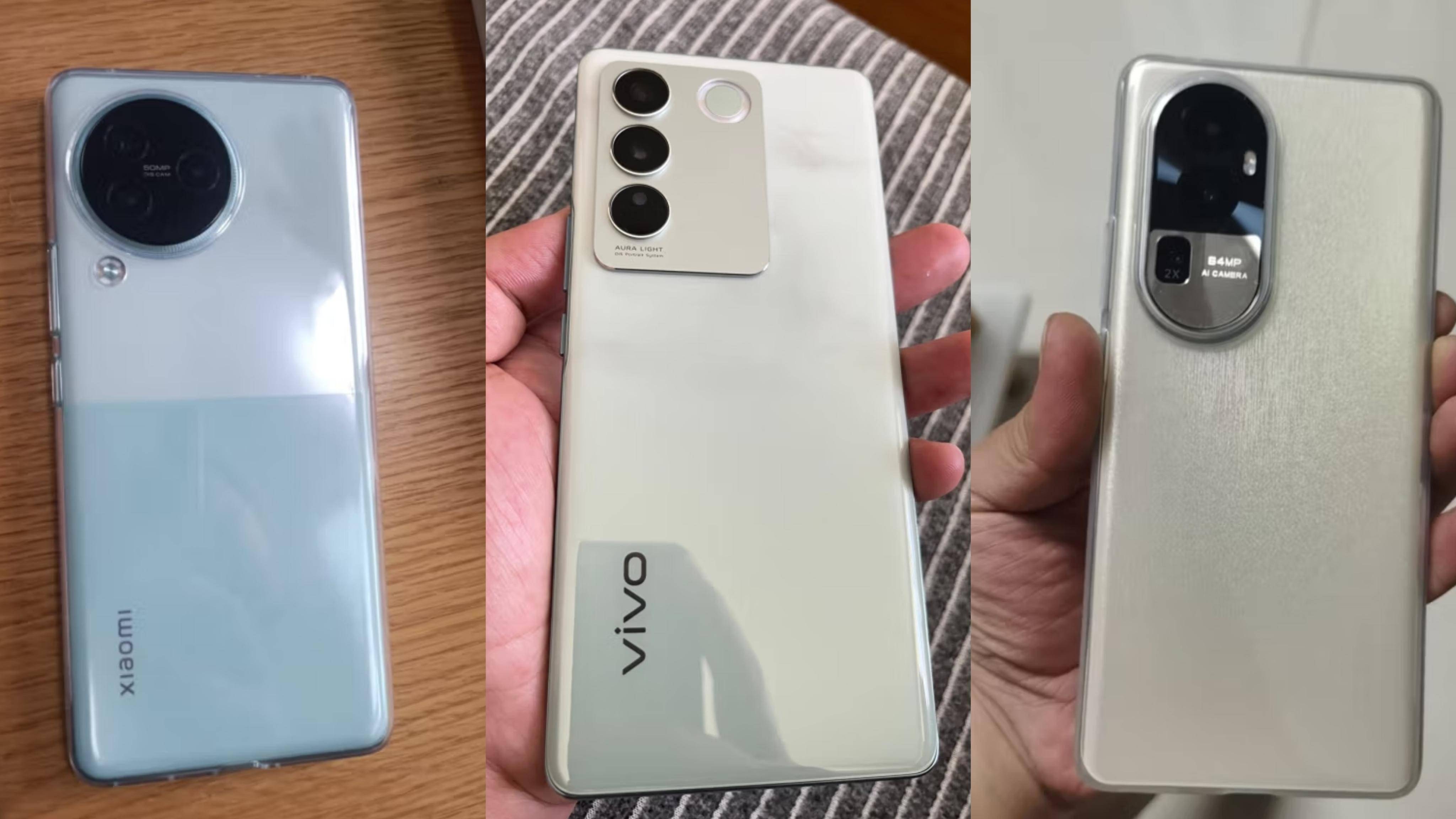 主打轻薄手感好的手机推荐:小米civi 3,vivo s16和oppo reno 10_屏幕