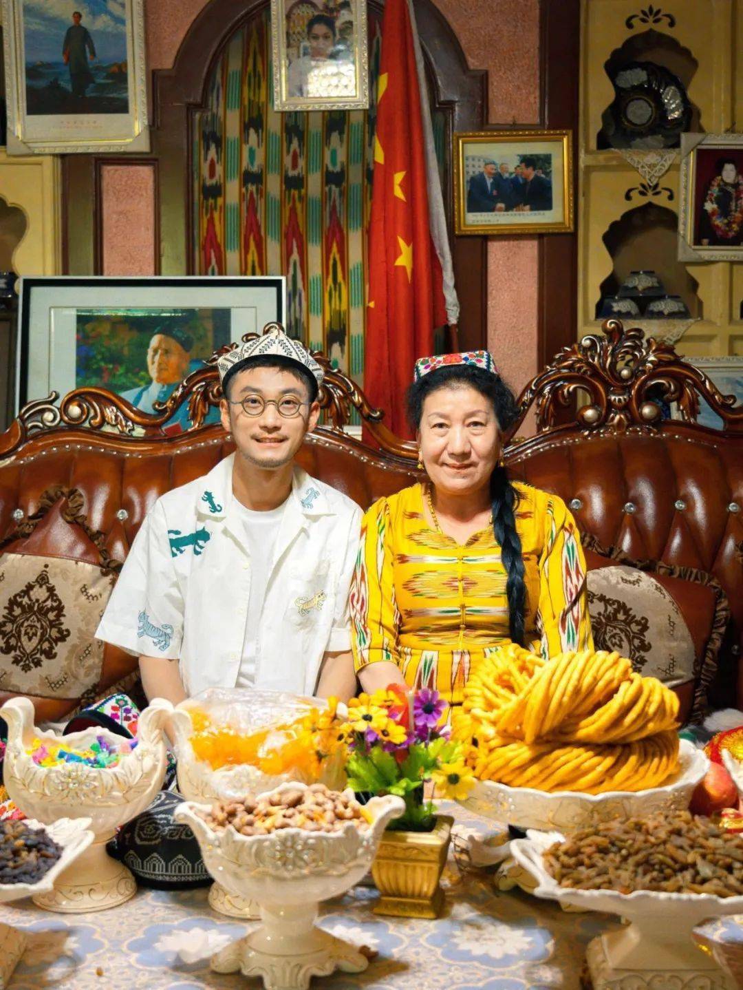 这里是龟兹千年古城的代表之地,你能在这和最后一位库车王妃交流合影