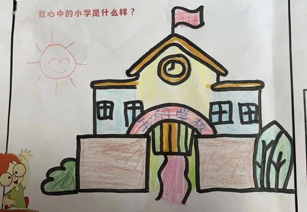 幼儿园我眼中的小学图片