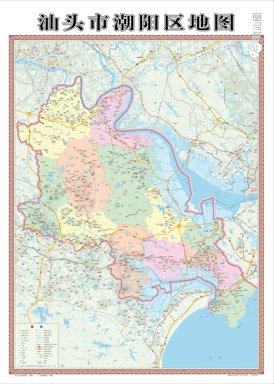 汕头峡山地图图片