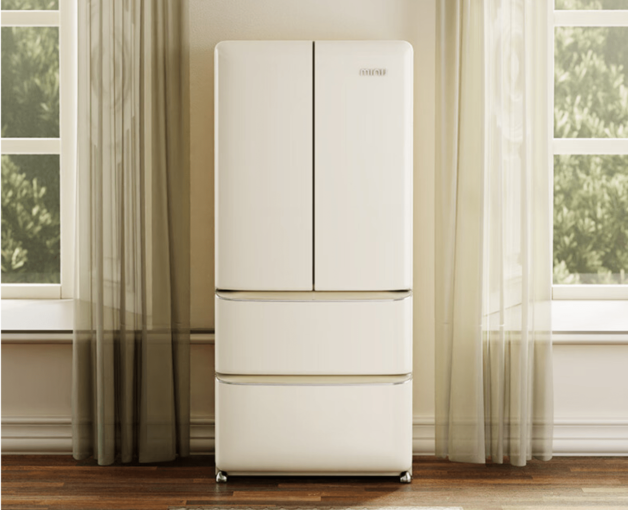 608升容量一级能效，到手价8999元 ，小吉推出复古法式智能冰箱