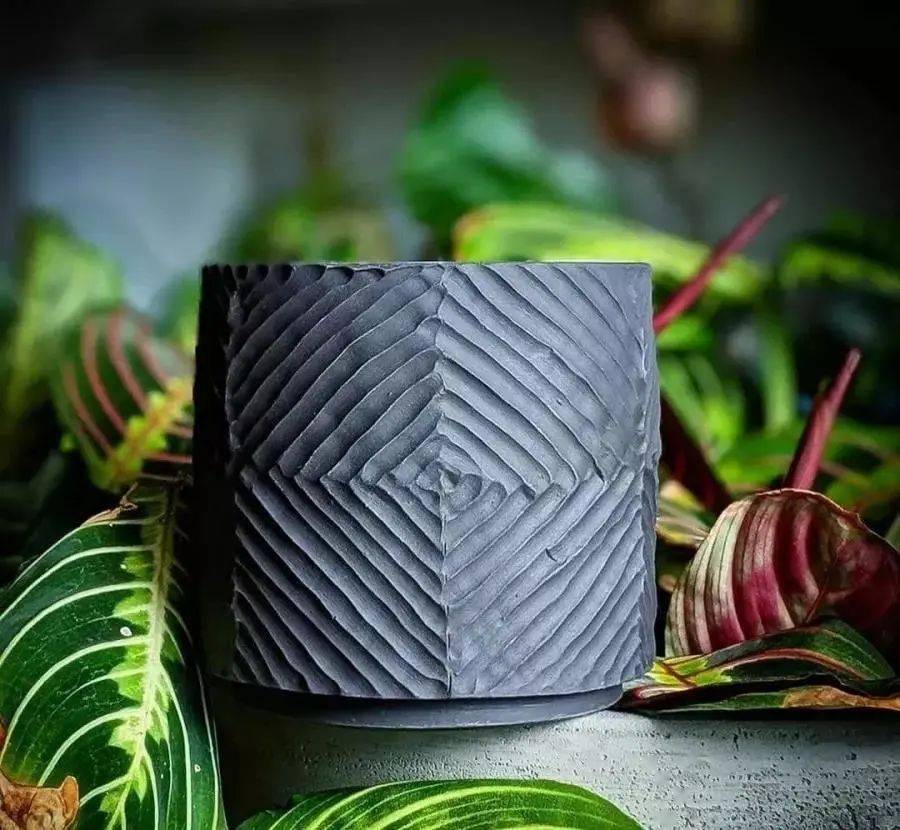 手工diy丨压花陶艺,打造花样特效"新皮肤"!_肌理_装饰_版权