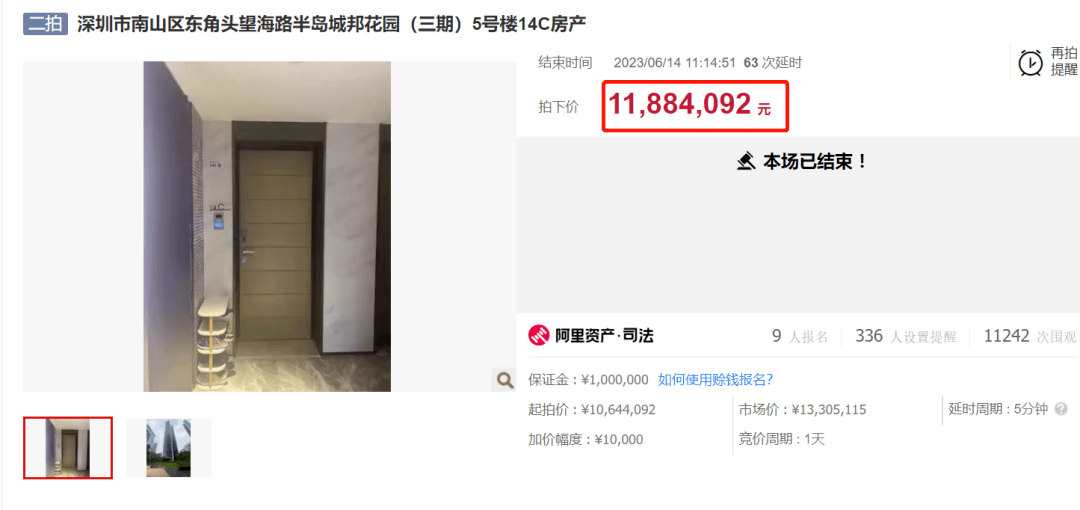 刚刚!半岛城邦豪宅低于市场价300万+成交!_小区_来源_户型