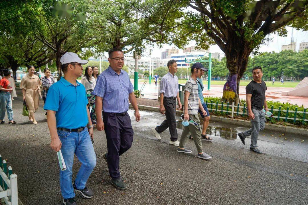 共同提高教育教学水平,6月16日上午,江门市新会一中教育集团梁志校长