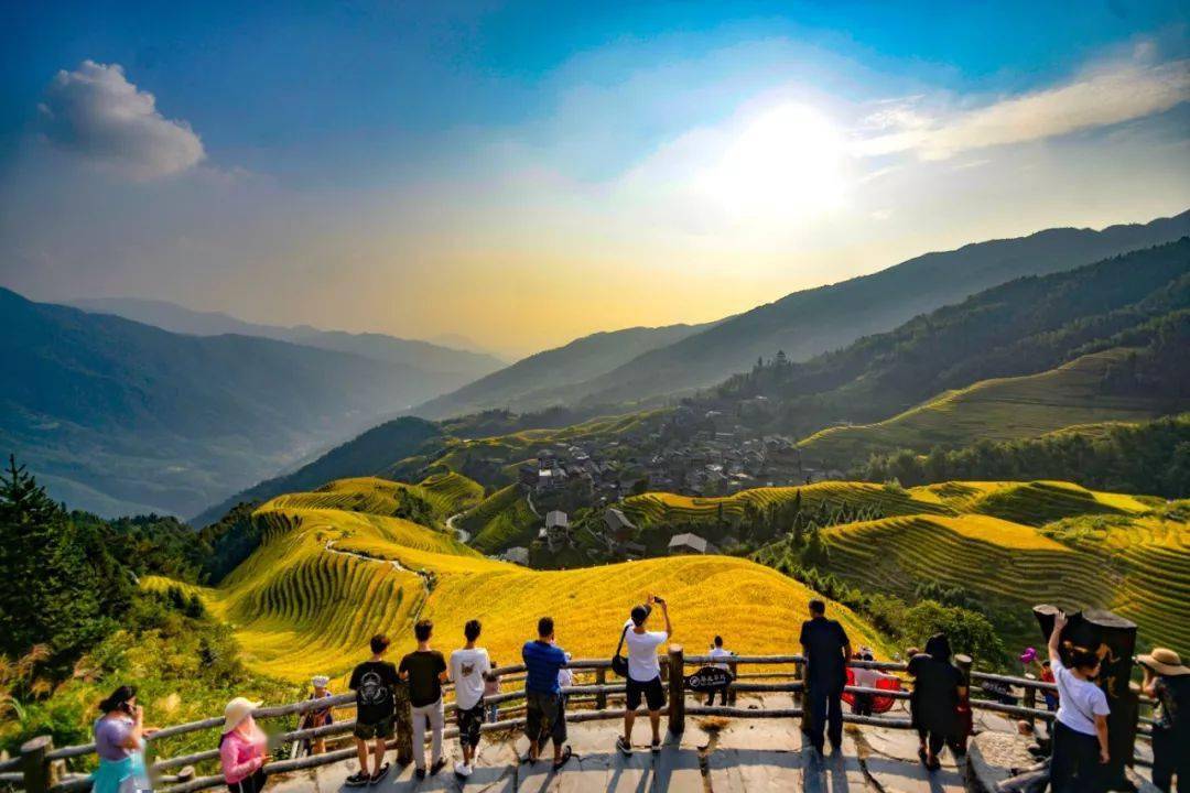 一年四季不同的龙脊梯田,约吗?_景区_桂林市_龙胜