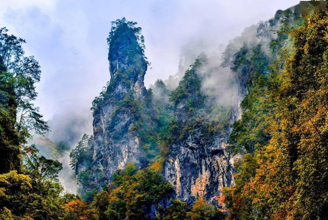 亢谷的千般姿态_峡谷_旅游资源_中国