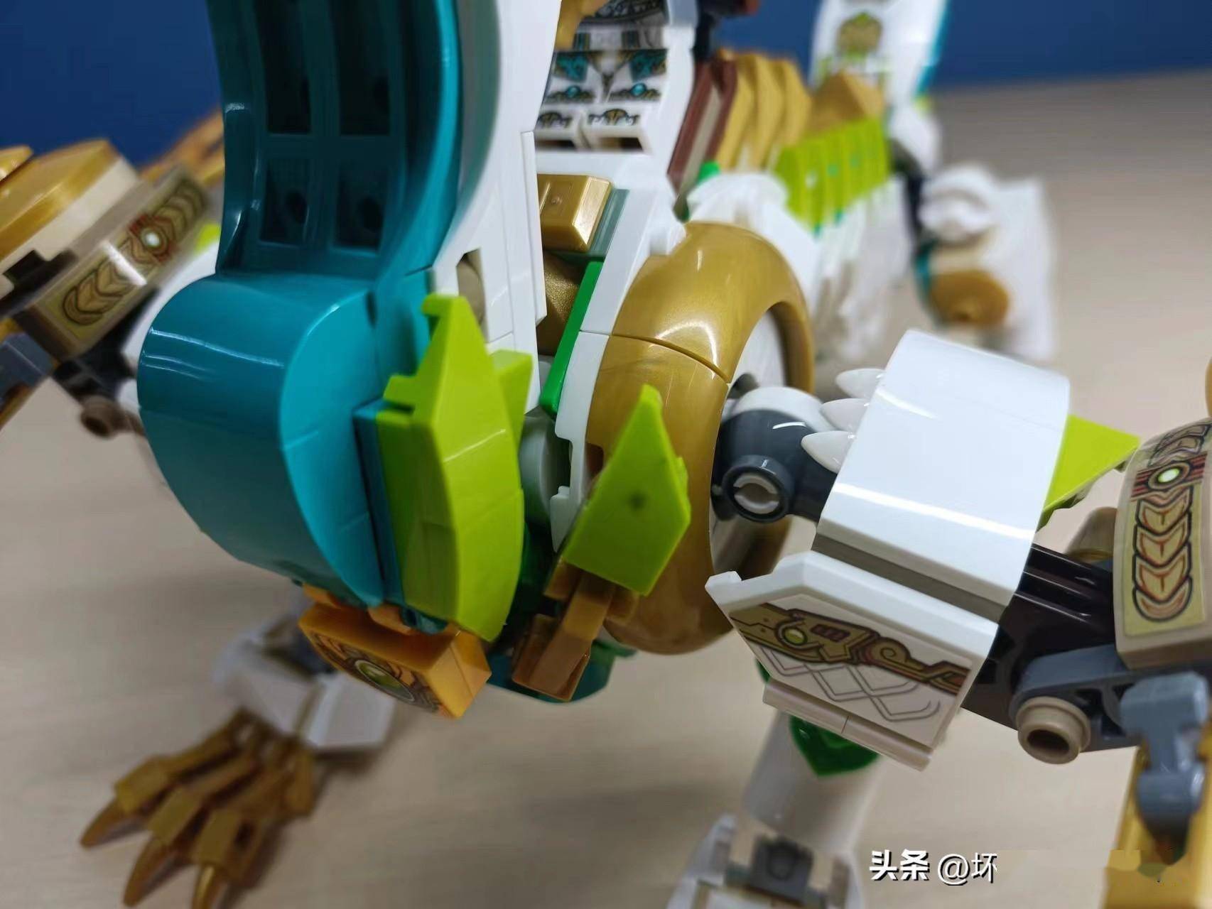 试玩乐高80047:龙小娇守护神龙战甲,追寻黄金禅杖_零件_战斗_印刷