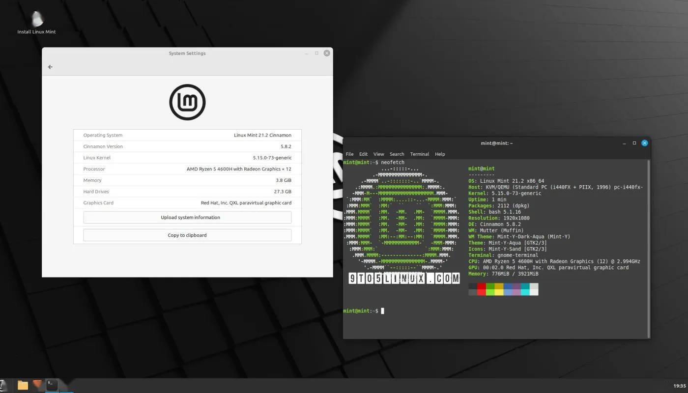 Linux Mint 21.2“Victoria”Beta发布 共有MATE 1.26等三种桌面环境