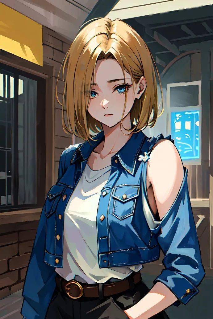 龙珠壁纸|女神18号登场_图片_什么_区域