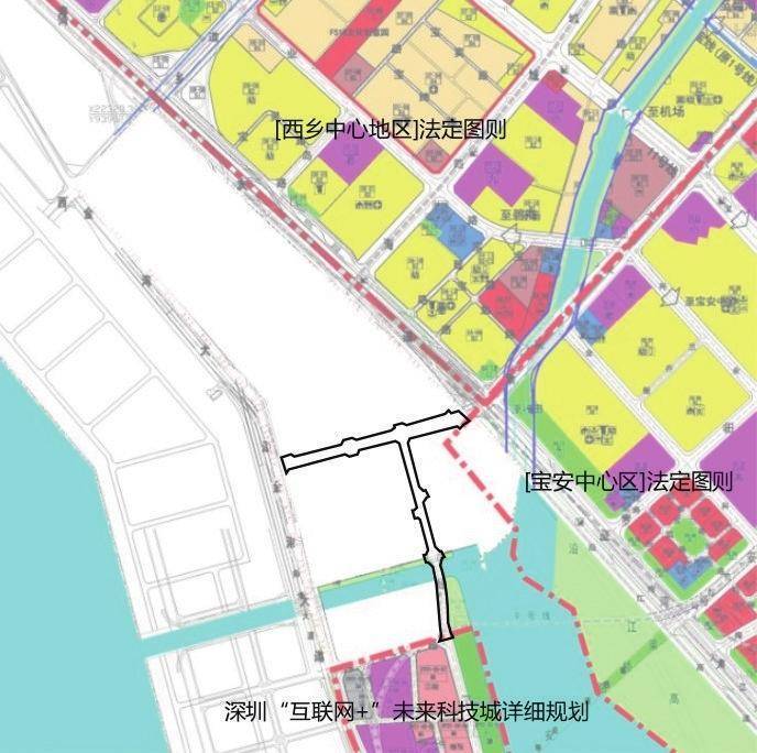 深圳市规划和自然资源局宝安管理局关于宝安大铲湾北部片区辅三路、辅七路选址及规划设计条件研究的公示