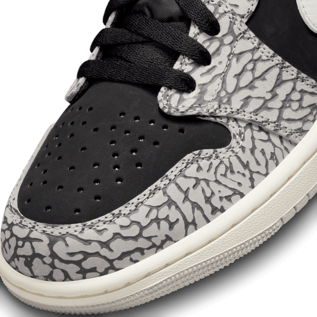 『 发售 | air jordan 1 low og black cement 』_图案_微信_价格