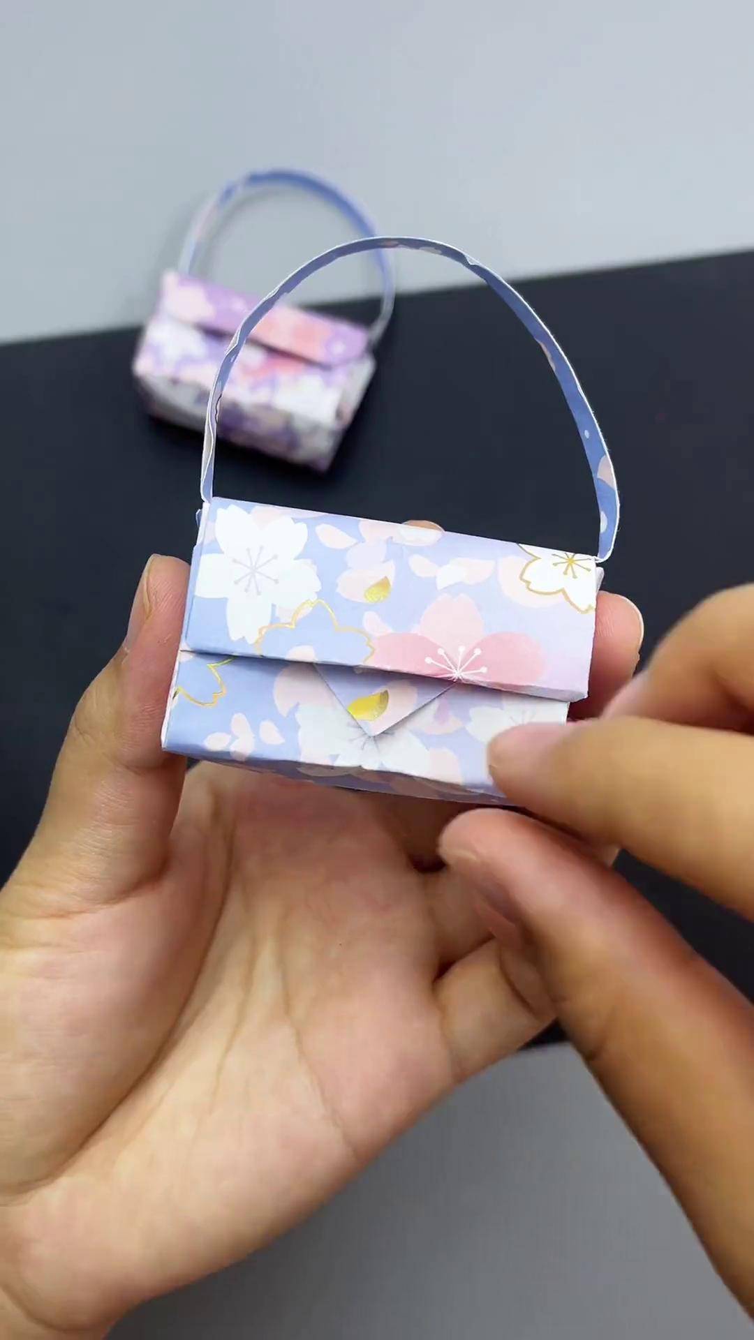 真的可以放些小东西哦手工diy 亲子手工幼儿手工手工折纸创意手工