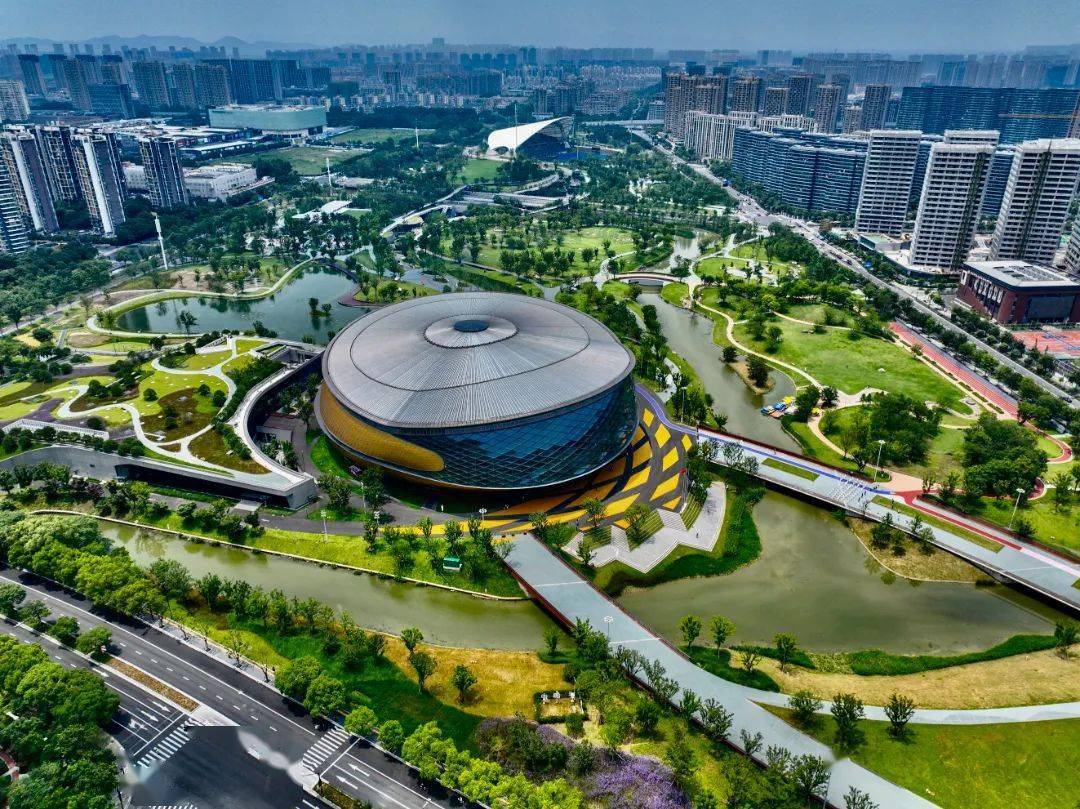 假期最后一天来逛逛拱墅这个绝美的公园吧_玉琮_杭州_体育