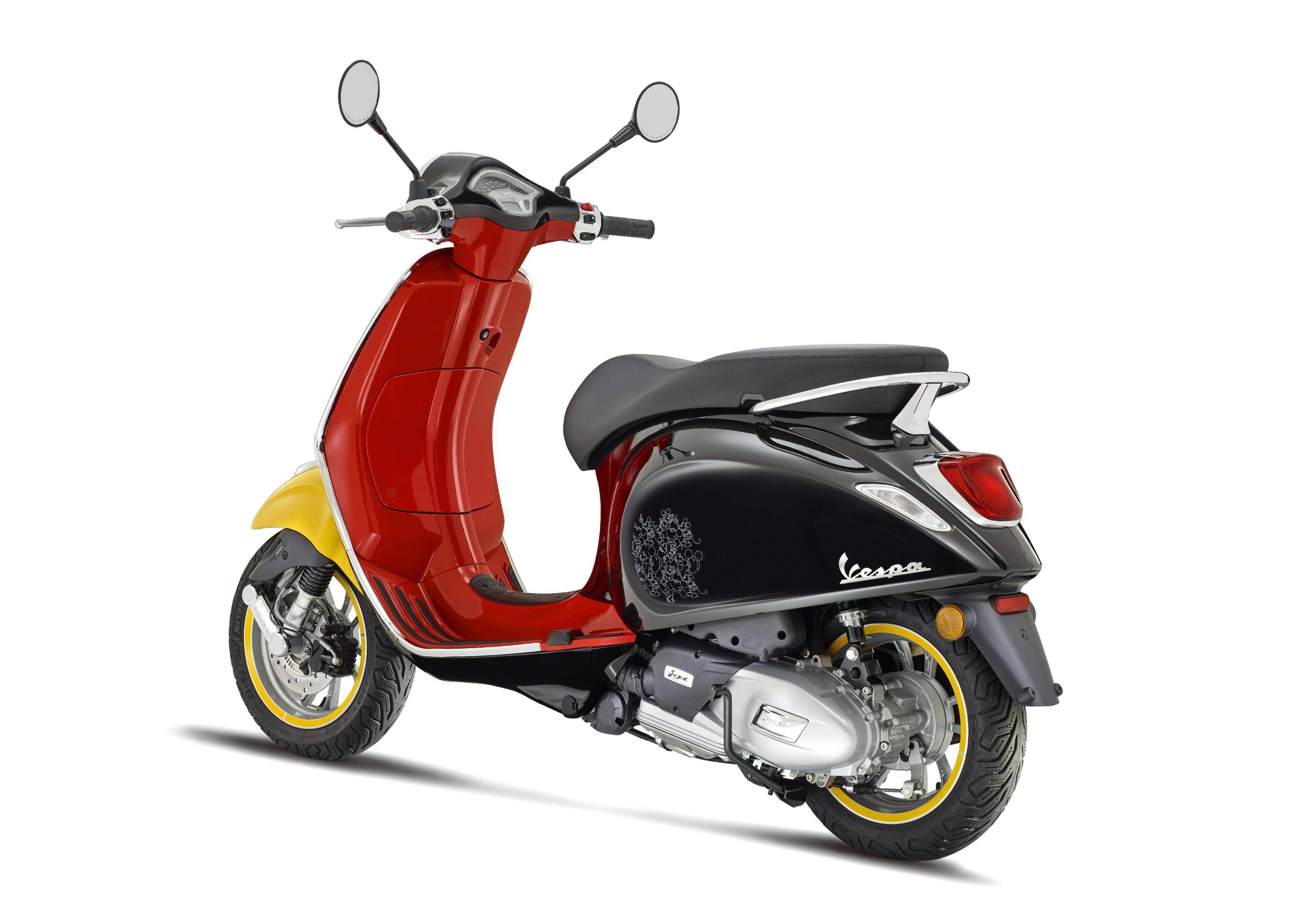 vespa 伟士推出迪士尼联名 primavera 米奇老鼠版_搜狐汽车_搜狐网