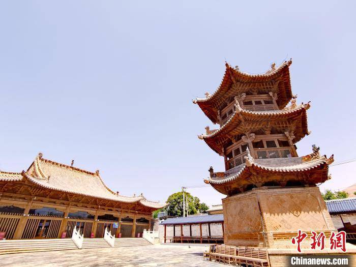 青海海东市阿河滩地质文化村:古树新枝,丹山碧水_榆树_中国地质学会